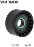 SKF Vratná/vodiaca kladka rebrovaného klinového remeňa SKF VKM 36038 (VKM 36038)