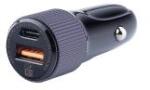 Myway 12 / 24V autós töltő, 36W USB-C PD + QC3.0 CM63015 (63015)