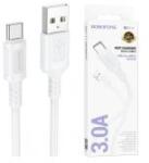 BOROFONE BX111 Feliz kábel - Type C to USB - 60W 3A 1 méter fehér (PM036901)