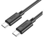 hoco. X88 Gratified Type-C / Type-C töltő- és adatkábel, 60W, fekete (PM032293)