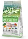 Arquivet Hrana pentru catei, semiumeda ARQUIVET Fresh Puppy Junior 2, 5 kg curcan si somon