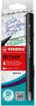 STABILO dr! ver marker, 0.8 mm, M, 4 szín/készlet (SW1089401)