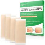 ALIVER 4 db újrafelhasználható prémium szilikon csík géllel a hegek elfedésére, Aliver 7, 62 cm x 4, 06 cm