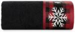 Eurofirany Karácsonyi fürdőlepedő 70x140 cm RUDOLF02 Eurofirany fekete (431177)