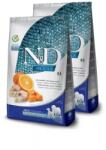 N&D Ocean Dog tőkehal, sütőtök & narancs adult medium/maxi 2x2, 5kg