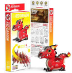 dodoland EUGY Vörös Sárkány 3D puzzle (D5051)
