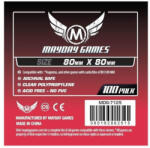 Mayday games Közepes négyzet kártyavédő 80 x 80 mm (100 db-os csomag) (MDG-7125) - reflexshop