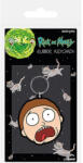 Pyramid Rick and Morty (Morty terrified face) - PVC kulcstartó (RK38722C)