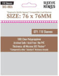 Sleeve Kings egyedi Roxforti csata négyzet kártyákhoz való kártyavédő (110 darabos csomag) 76x76 mm (SKS-8826) - reflexshop