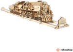 UGEARS V-Express vonat sínekkel - mechanikus modell (UG70050)