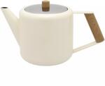Bredemeijer Boston Duplafalú teáskanna, űrtartalom: 1, 10 liter, magasság: 150 mm, fehér