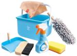 Hape Set de curatare a jucariilor Hape cu galeata, joc de rol pentru copii, de la 3 ani (E3054)