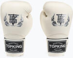 Top King Muay Thai Muay Thai mănuși de box Super Air alb