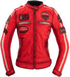 W-Tec Női motoros kabát W-TEC Virginia piros M (22750-M-2)