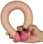 Lovetoy Dildo Realistic Dubla Penetrare Ladykiller, Natural, 35.5 Cm Dildo