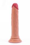 Lovetoy 7 Dual-Layered Silicone Nature Cock Flesh - pasiune - 70,07 RON Dildo
