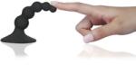 Lovetoy Lure Me Beaded Anal Plug Black 1