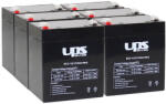 UPS Power APC RBC43 helyettesítő szünetmentes akkucsomag 8 * 12V 5Ah