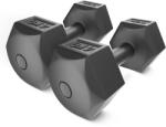 4FIZJO Gantere bituminoase pentru exerciții 2 x 4 kg