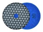 GEKO gyémánt csiszoló polírozó korong, 100 mm-es, GR 50 (G78930)