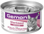 Gemon Mousse Sterilised Macskaeledel (Csirke és Máj) - 85 g