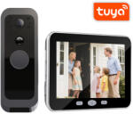 Secutek Vezeték nélküli Wi-Fi videó kaputelefon LCD kijelzővel TPD10-W