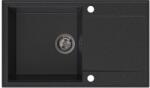 SINK Quality Sink55, konyhai gránit mosogató 780x460x215 mm + grafit szifon, grafit, SKQ-SINK. G. 1KDOL. XB (SKQ-SINK.G.1KDOL.XB)