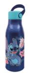  Kulacs alumínium 760ml Lilo és Stitch kék, fogóval