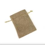  Dísztasak zsákvászon 10x14cm natúr (0421)