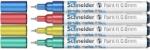 Schneider Akrilmarker készlet, 0, 8 mm, SCHNEIDER "Paint-It 010", 4 különböző metálszín (TSC010V42) - tintasziget