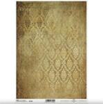  Decoupage rizspapír A/4 barokk tapéta bordó (ITD-R2107)