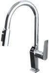 Austler Multifunkciós smart mosogató csaptelep | Vízhőfok kijelzés | Kihúzható többfunkciós fej | Króm | Austler FH-3425-J (FH-3425-J)