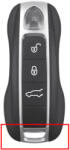  Porsche 3 gombos smart kulcsház keyless SUV (PO000011)