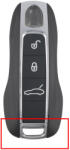  Porsche 3 gombos smart kulcsház keyless (PO000010)