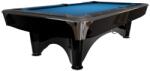 Dynamic IV, biliárdasztal, fényes fekete, 8 ft Simonis 760 electric blue (55.200.08.5.1)
