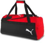 PUMA teamGOAL uniszex sporttáska M, fekete-piros-fehér, S22 (07685901)