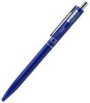 BLUERING Golyóstoll 0, 8mm, nyomógombos műanyag kék test, Bluering® Z3, írásszín kék - irodamarket
