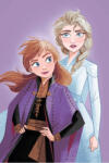 Disney Jégvarázs Purple mikroflanel takaró 100x150cm (JFK037881) - oliviashop