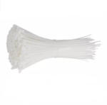 Nut Önzáró műanyag kábel gyorskötegelő, fehér, 5 (3, 6) x 300 mm