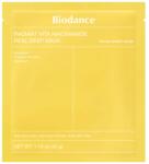 Biodance Radiant Vita Niacinamide Real Deep Mask folthalványító és ragyogásfokozó hidrogél maszk