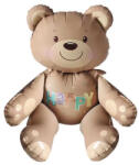 Balloons4party Balon folie ursulet 3D crem 70 cm