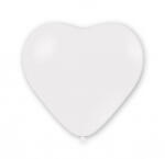 Balloons4party Set 10 baloane latex inima alba 43 cm