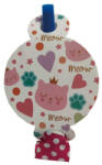 Balloons4party Set 8 suflatori colorate cu pisicuta