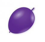 Balloons4party Set 10 baloane latex doua capete link o loon mov 15 cm