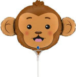 Grabo Balon folie mini figurina cap maimuta 40 26 cm