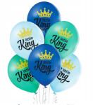 Balloons4party Set 6 baloane latex micul rege little king 30 cm 5414391003741