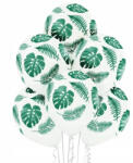 Balloons4party Set 6 baloane latex frunze tropicale 30 cm