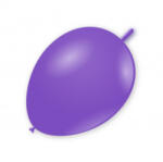 Balloons4party Set 10 baloane latex doua capete link o loon mov 32 cm