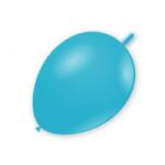 Balloons4party Set 10 baloane latex doua capete link o loon albastru deschis 15 cm