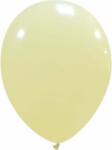 Balloons4party Set 25 baloane latex metalizat galben deschis 28 cm